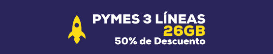 Plan Pyme 3 Líneas 50%