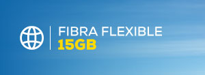 Plan Fibra Flexible 15GB