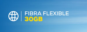 Plan Fibra Flexible 30GB