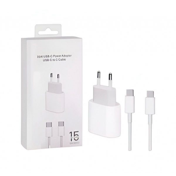 Combo Cargador 35w + Cable Usb C 1 Metro