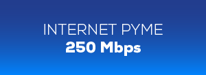 Internet PYME 250 Mbps Portada
